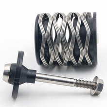 Vouwfiets Onderdelen Titanium Legering Achterwielophanging Voor Brompton Wave Voorjaar Achter Shock Suspension