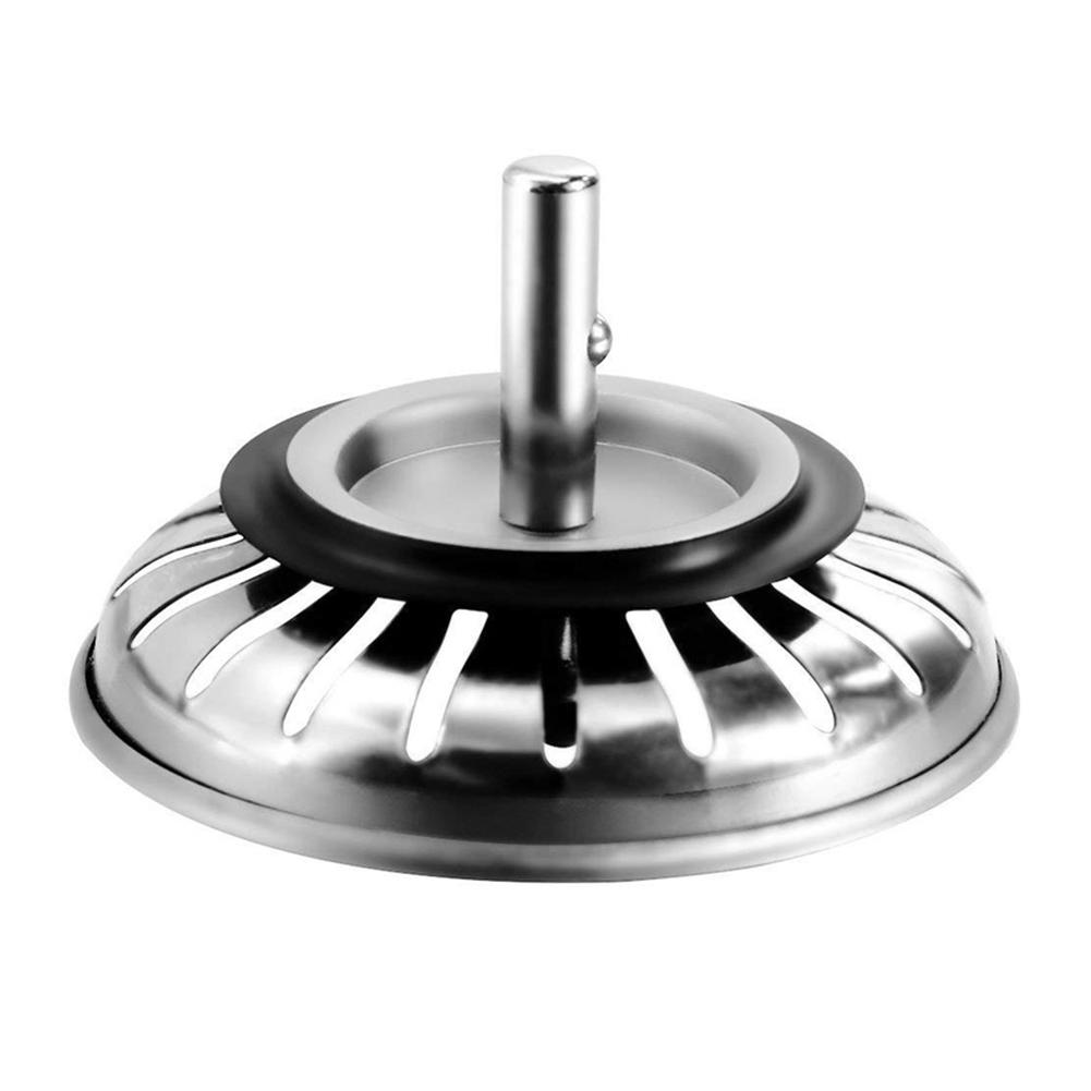 Sink Strainer Plug Kitchen Sink Waste Strainer Plug Stainless Steel Strainer Plug For Kitchen/Bathroom For UK Sinks (79-81-84mm)