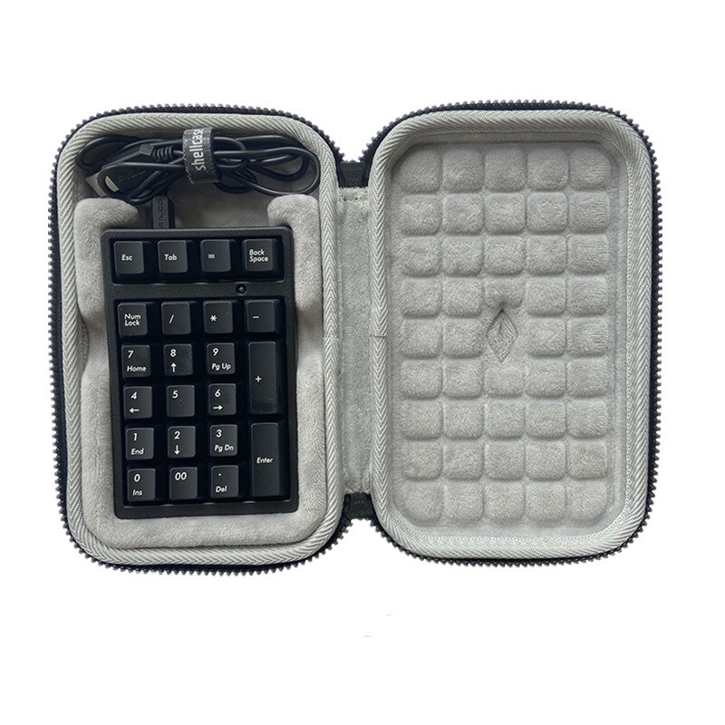 Eva Hard Case Voor Leopold FC210TP Pd Numpad Tas Voor Filco Tkpad Usb 22-Key Externe Mechanische Numeriek Toetsenbord opbergdoos: for Leopold