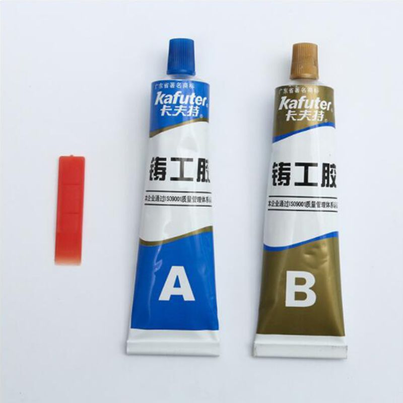 2pcs Industrial AB Glue Strong Adhesive Heat Resistance Cold Weld Metal Repair