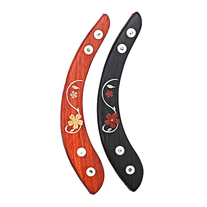 Adhesive Guitar Armrest Wooden Carved Flower Guitar Arm Rest for Classical Folk Acoustic Guitar Easy to Install