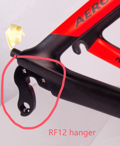 CECCOTTI-Support de dérailleur arrière pour vélo de route, convient uniquement au modèle de la CECCOTTI