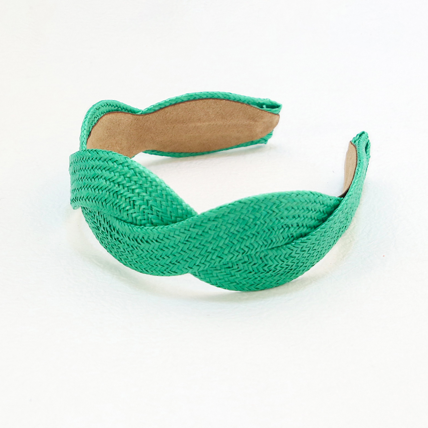 1Pc Mode Brede Harde Hoofdbanden Voor Vrouwen Meisjes Haarband Geplooide Doek Stof Haar Hoepel Mode Meisjes Haaraccessoires: Sky Blue