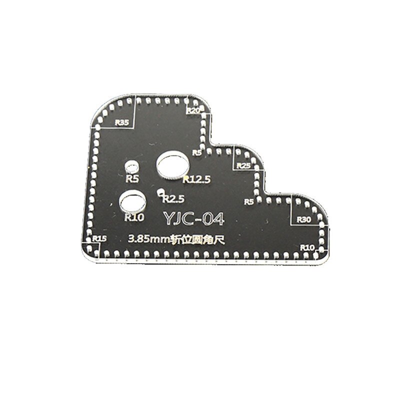 Lychee Life DIY key Sewing Pattern Acrylic Key Bag Stencil Template DIY Handmade Leather Crafts Supplies: 4