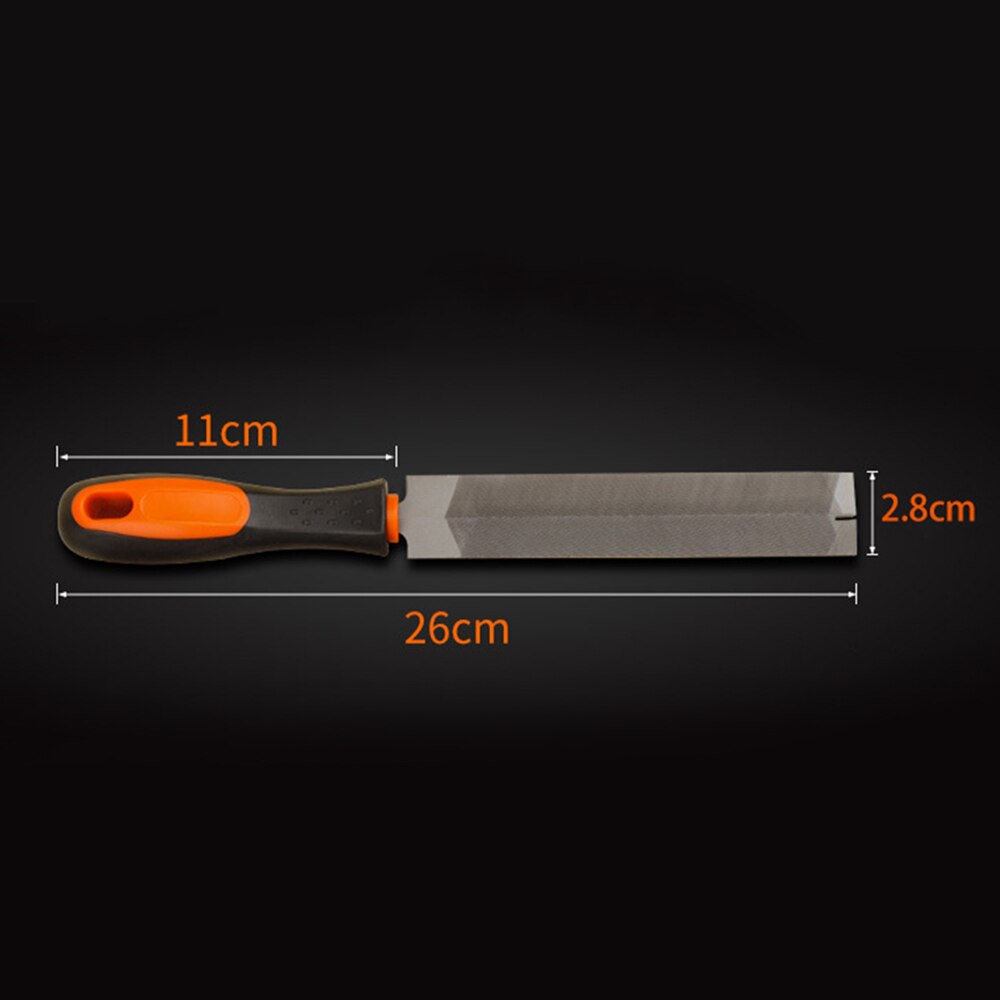 Diamond-Shaped Files Multi-function Rasp Files Set Great Diamond-Shaped Files for Sharpening and Straightening Hand Saw 1 Piece