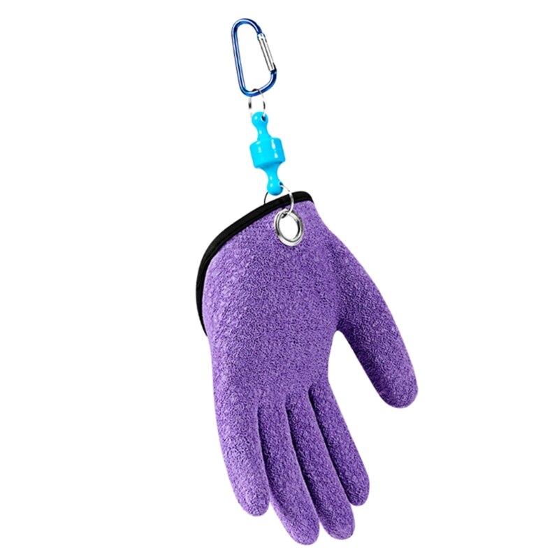 Ensemble de matériel de pêche, gants de pêche professionnels de pêcheur à main gauche avec dégagement d'aimant, gant de pêche pour protéger la main