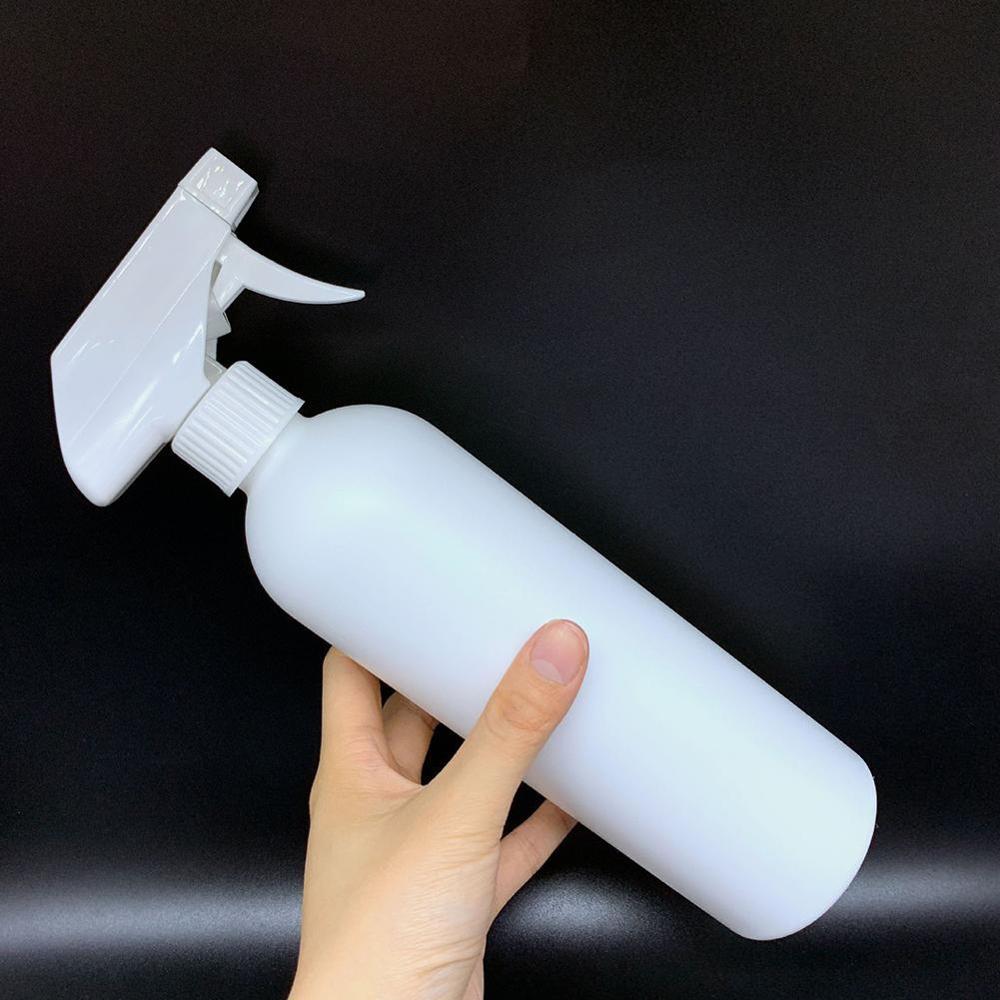 500ml Empty Spray plastic bottle Wash Cleanser Kitchen Water Sprayer Refillable Bottle With Mist Sprayer Black