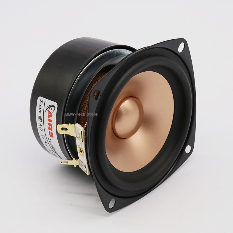 20W 3 Inch Speaker 4~8 Ohm Full Frequency Speaker 1 Pcs Fever HIFI Metal Ceramic Aluminum Basin Home Audio Amplifier Speaker