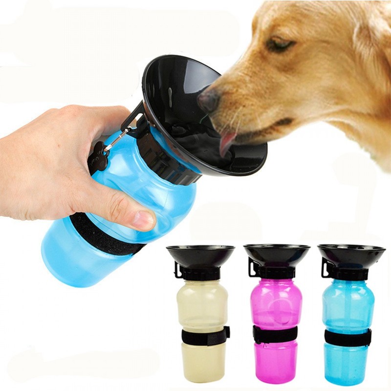 Dierbenodigdheden Hond Waterfles Draagbare Drinkwater Feeder Voor Outdoor Honden Reizen Water Fles Honden Water kom