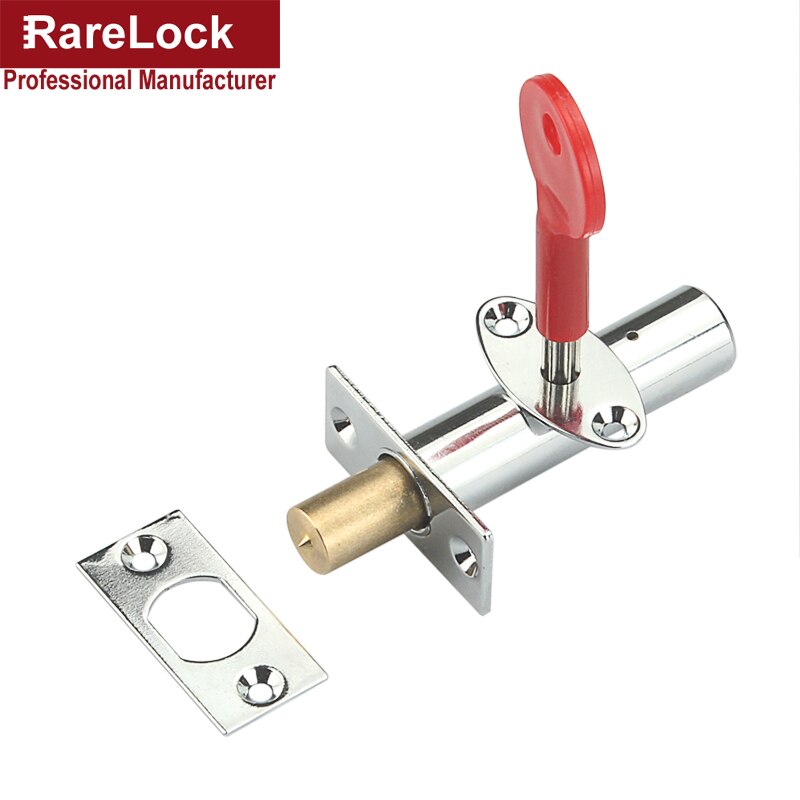 Hidden Tube Well Lock Simple Installation for Concealed Door Fire Door Fire Pipe Well Lock Channel MA013 Rarelock F1