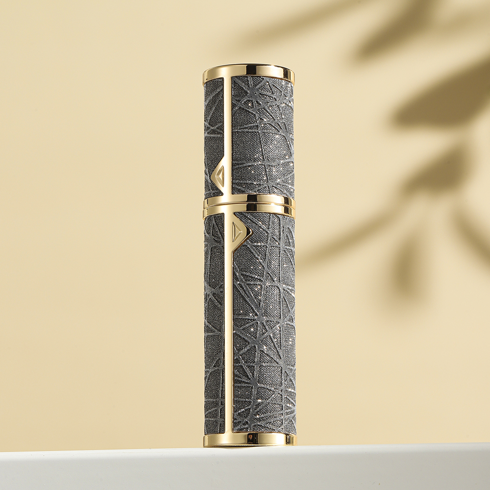 FLACON VAPORISATEUR ATOMISEUR DE PARFUM RECHARGEABLE 5ML Coloris Aux