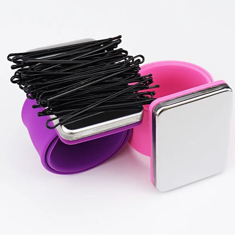 Hair Accessories Magnetic Bracelet Wrist Band Strap Belt Hair Clip Holder Barber Hairpins Hairdressing Spot Salon Styling Tools