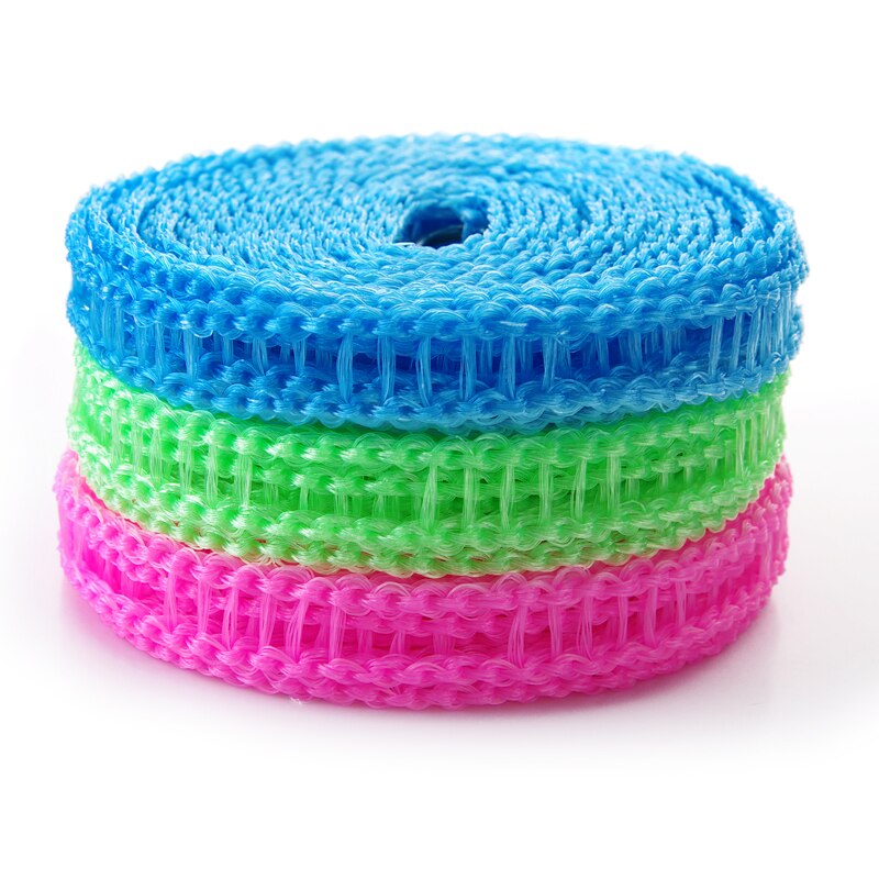 1pc ulkokäyttöön sopivaa pyykkinarua, sisäänvedettävä nailoninen kuivauspyykkinaru, liukumaton köysi, naru, kodin pyykkinaru , 3m/5m