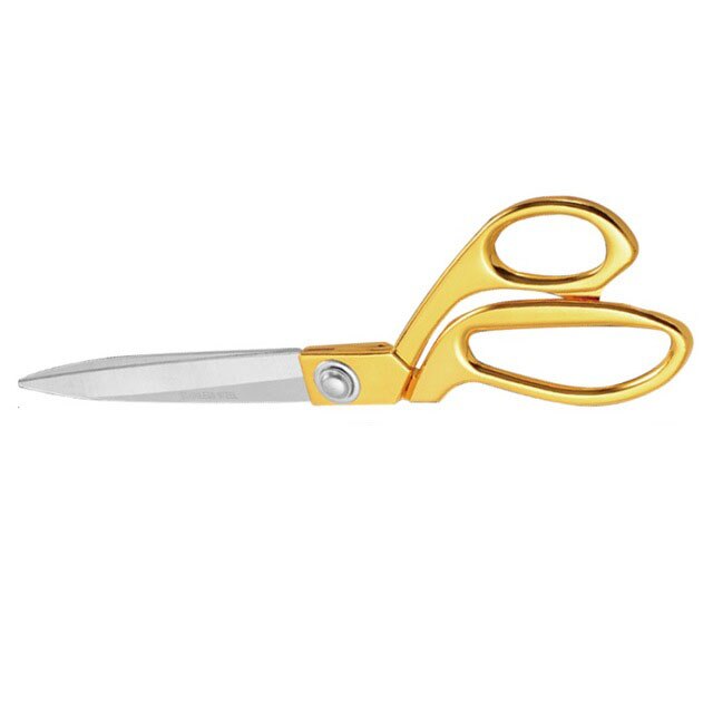 10.5 ''Gold NäHenne Geschnitten Schneiderei Schneider Scher Pinkeln Schere Leder Handwerk Stoff Polster Werkzeug Textil- Denim Cutter
