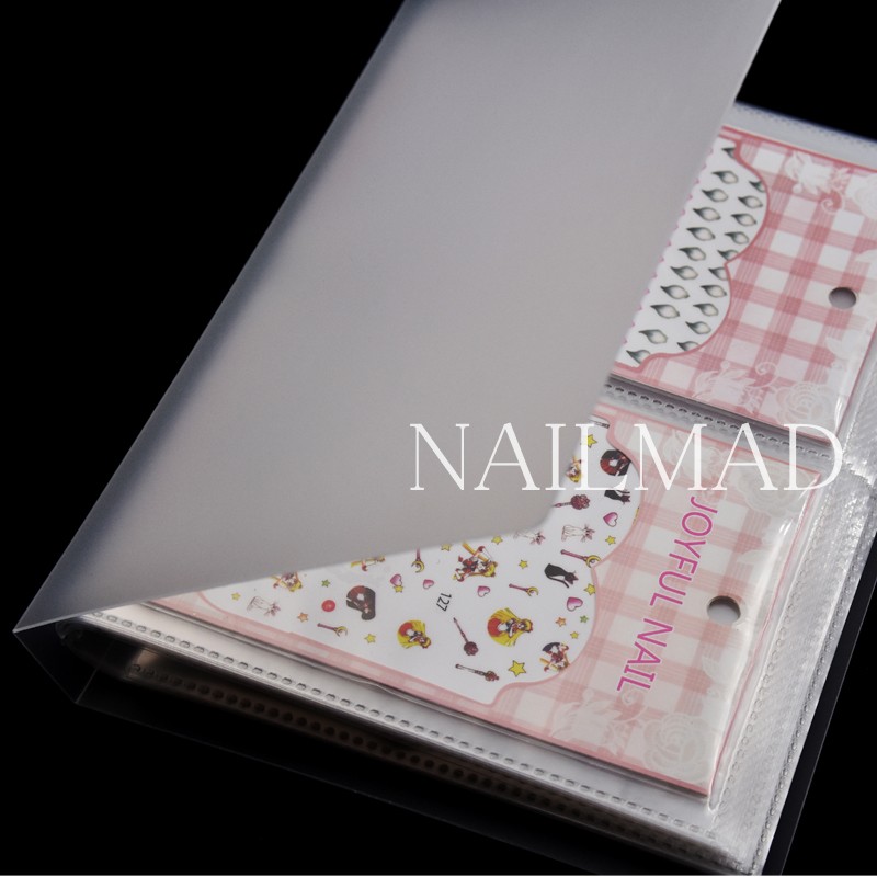 80 Slots Nail Art Sticker Houder Nail Water Decals Lege Opslag Houder Manicure Nail Art Gereedschap