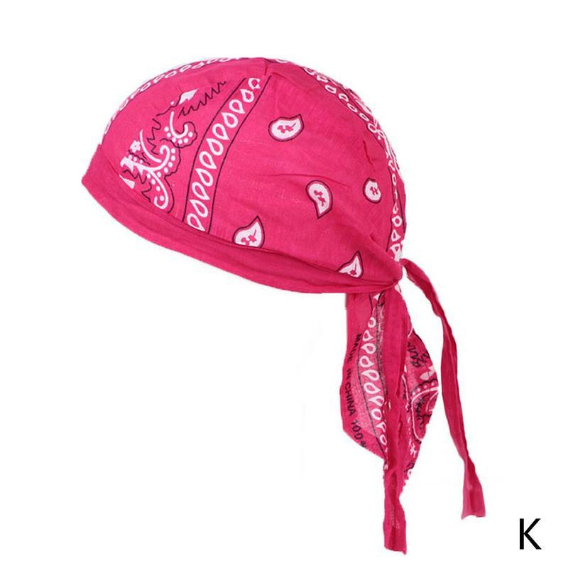 Katoenen hiphop bivakmuts hoofdband voor mannen en vrouwen, dans, buiten, motormasker, hoofddoek, trendy hoeden