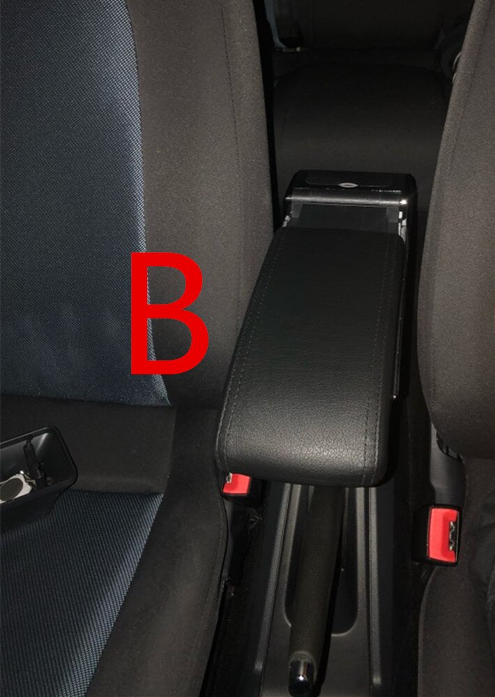 Para Opel Astra caja de reposabrazos Opel Astra H Universal para coche Central caja de almacenamiento soporte de taza Cenicero accesorios de modificación: B black black line