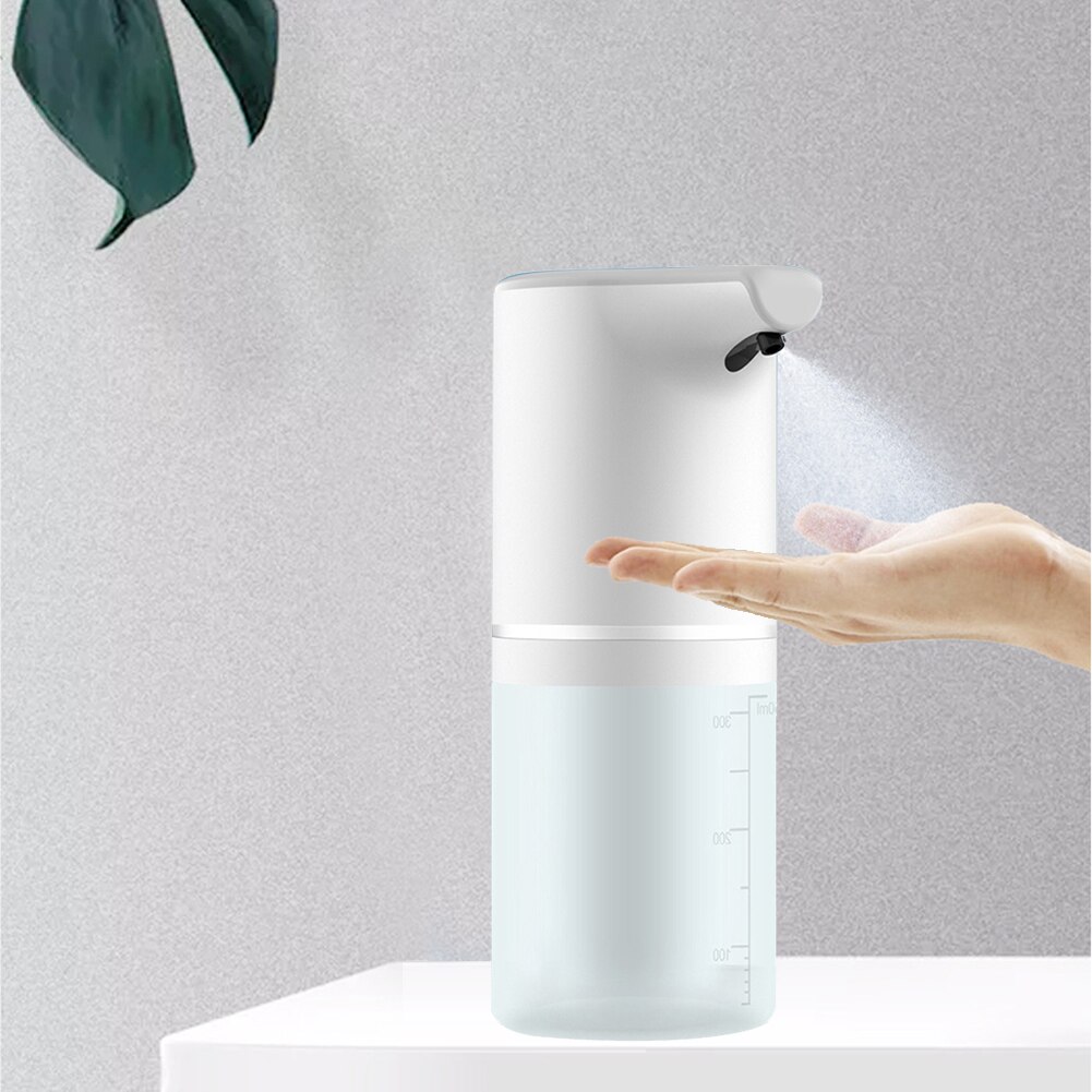 350ML Automatic Soap Dispenser Wall Mounted Touchless Sensor Foam Liquid Wash Hand Machine Soap Dispenser Bathroom Kitchen: Spray style