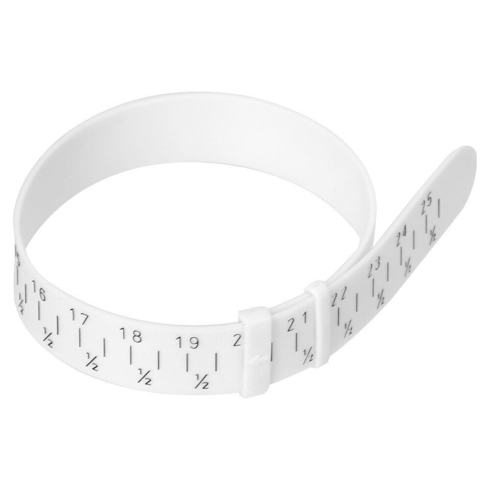 DIYWORK Gauging Tool Circle Shape Wrist Measuring Tool Measurement of Circle Jewelry Bracelet Measuring Ruler