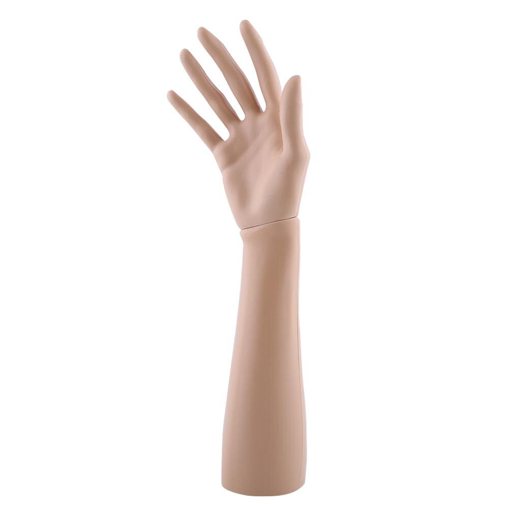 Pair Of Female Hand Mannequins – 21cm Plastic Display Arms For Jewelry, Gloves, Rings – Plus Size, PVC