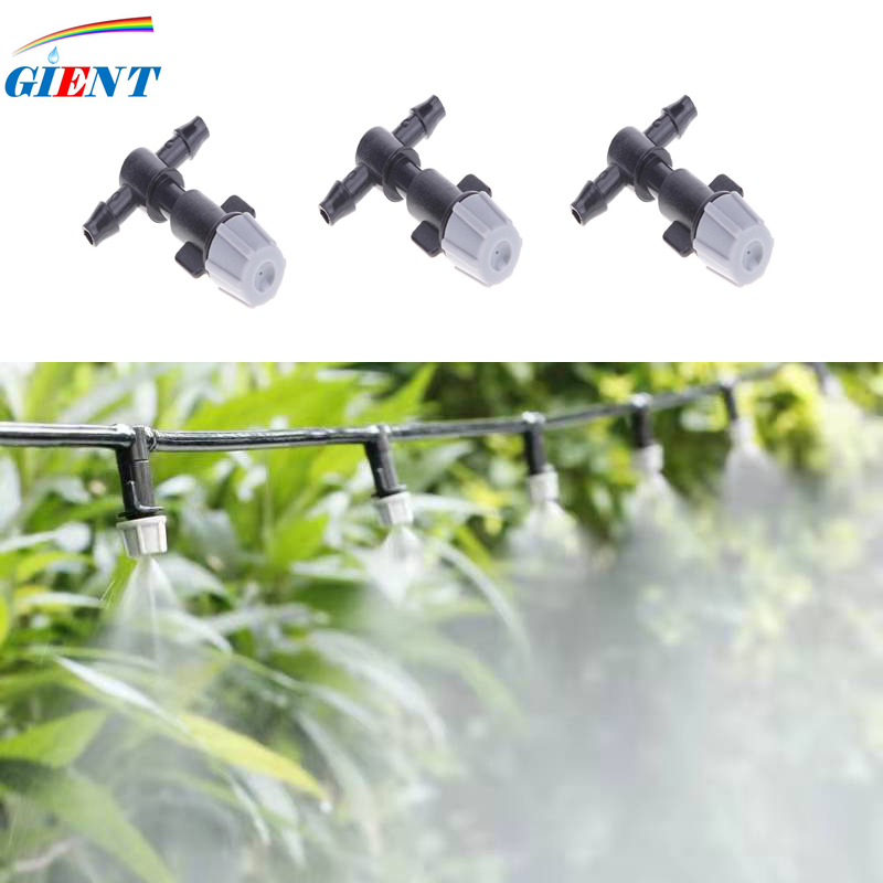 10/20Pc Plastic Gieter Irrigatie Outdoor Verneveling Nozzles Sproeierhoofd Verstuiver Voor Tuin Druppelirrigatie Systeem