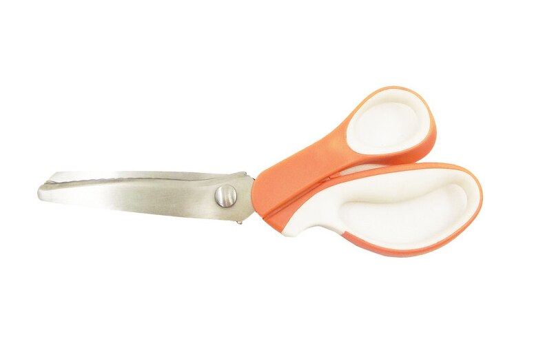 Pinking-Tijeras de coser para corte, Sastre, cuero, tela artesanal, tapicería, costura artesanal, novedad