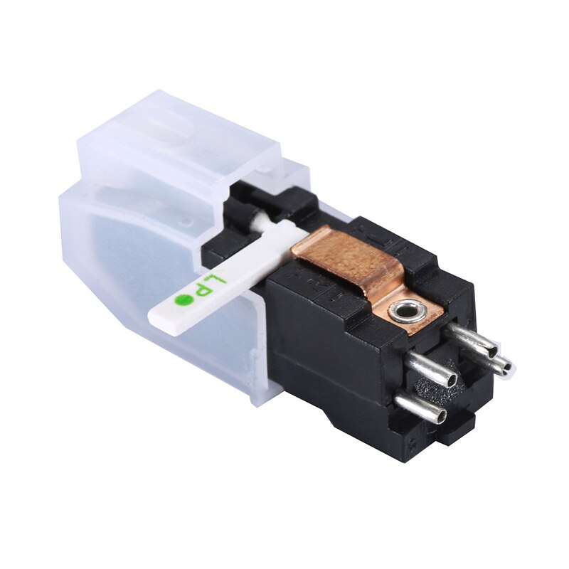 Dual Naald Stereo Stylus Draaitafel Cartridge Duurzaam Draagbare Dubbele Pins Pickup Accessoires