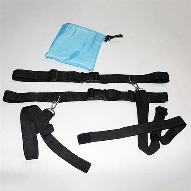 2PCS Adult Children Football Training Belt Speed Response Belt Waistband Basketball Agility Defensive Ability Training Equipment: child