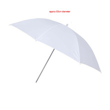 Letvægts bærbar fotograferingsreflektor soft flash diffuser, portrættøj fotografering reflekterende hvid blødt lys paraply