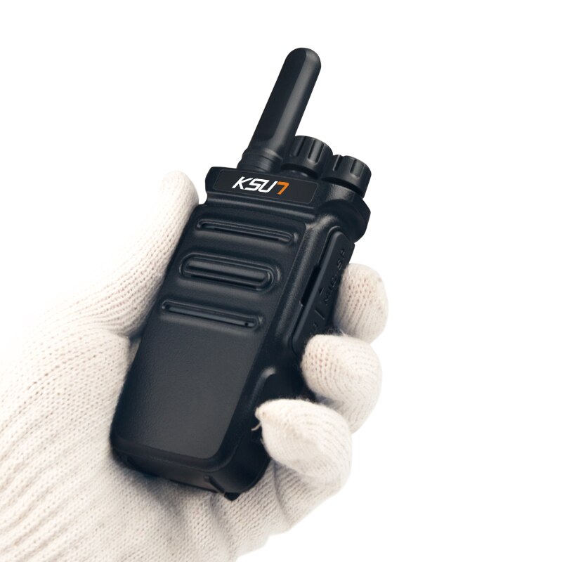 1 o 2 pezzi KSUN X20 Mini Radio bidirezionale HF ricetrasmettitore HAM Radio Comunicador CB Radio UHF400-470MHz walkie-talkie