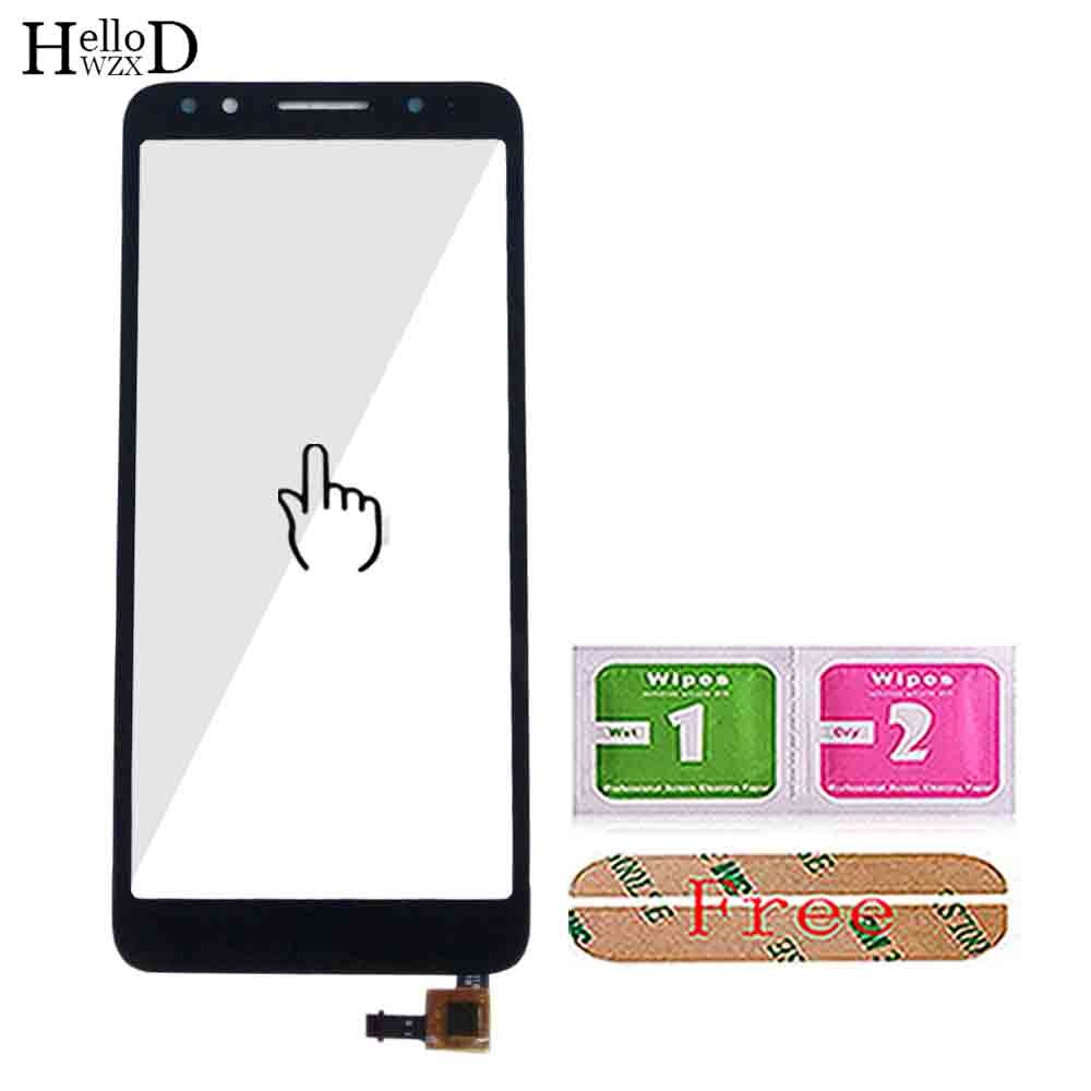 5.3 ''écran tactile Mobile pour Alcatel 1X 5059D 5059 écran tactile verre capteur panneau verre pour Alcatel 1X 5059D cellule outils: Black No Tools