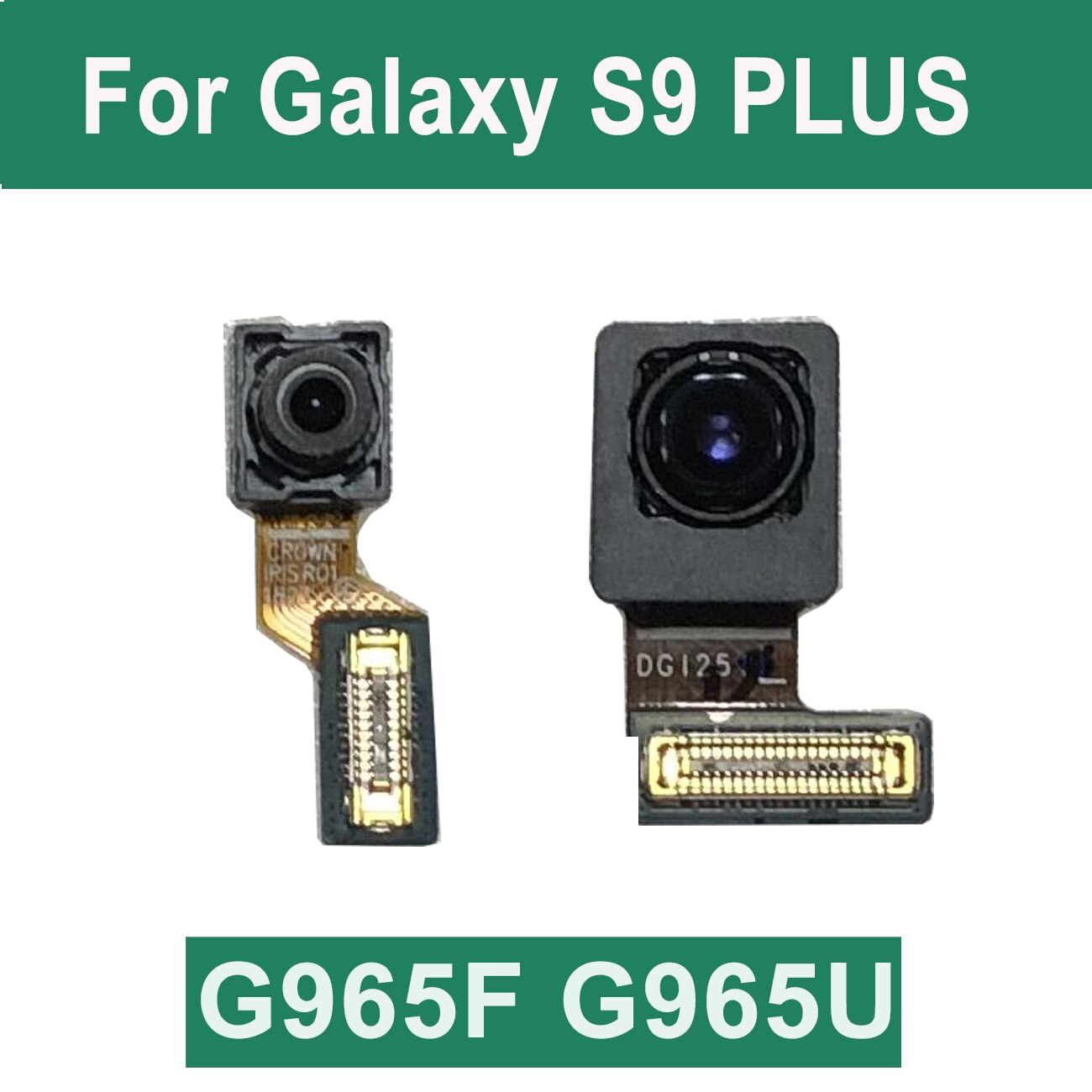 Originele Front Facing Camera Iris Terug Achteruitrijcamera Vervanging Voor Galaxy S9 Plus G965F G965FD G965U G9650