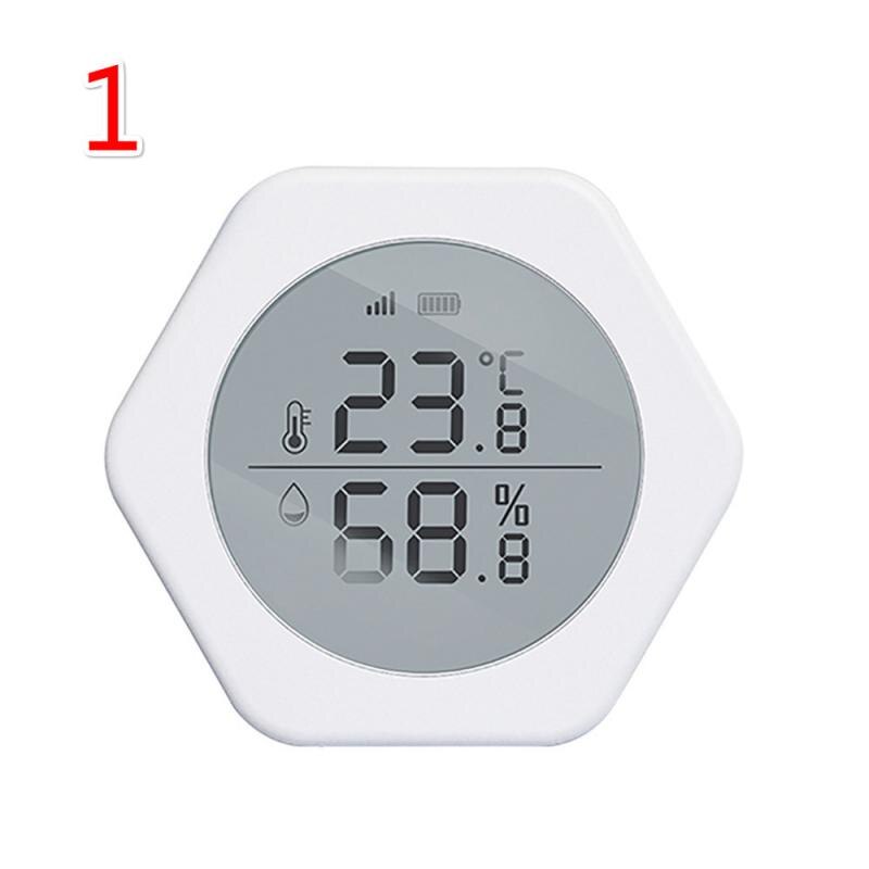 ZigBee WIFI Temperature&Humidity Sensor With LCD Screen Display Working With TuYa ZigBee Hub Battery Powered Smart Life: Battery