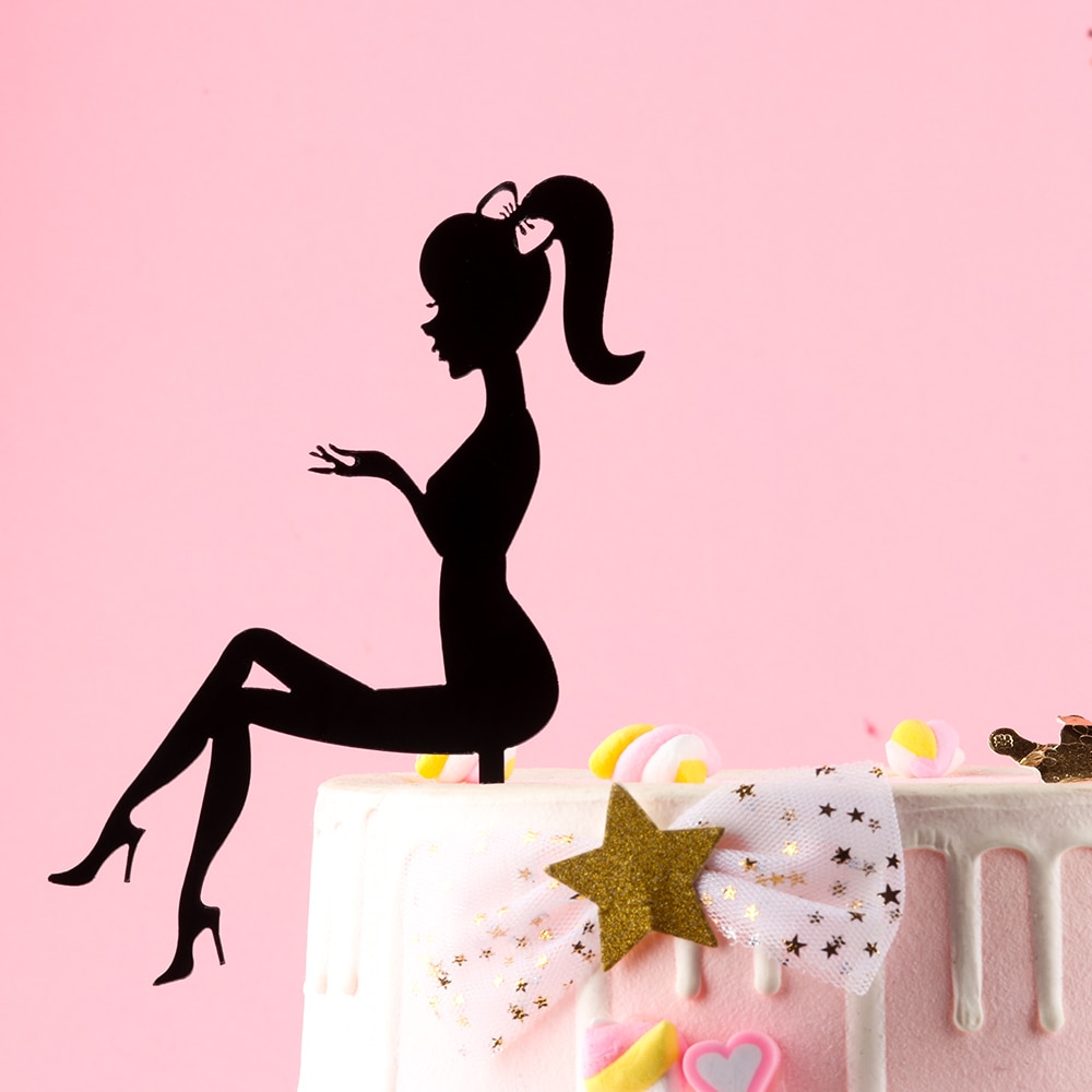 Gratulerer med dagen dessert cupcake topper høye h... – Grandado, image size:1000x1000