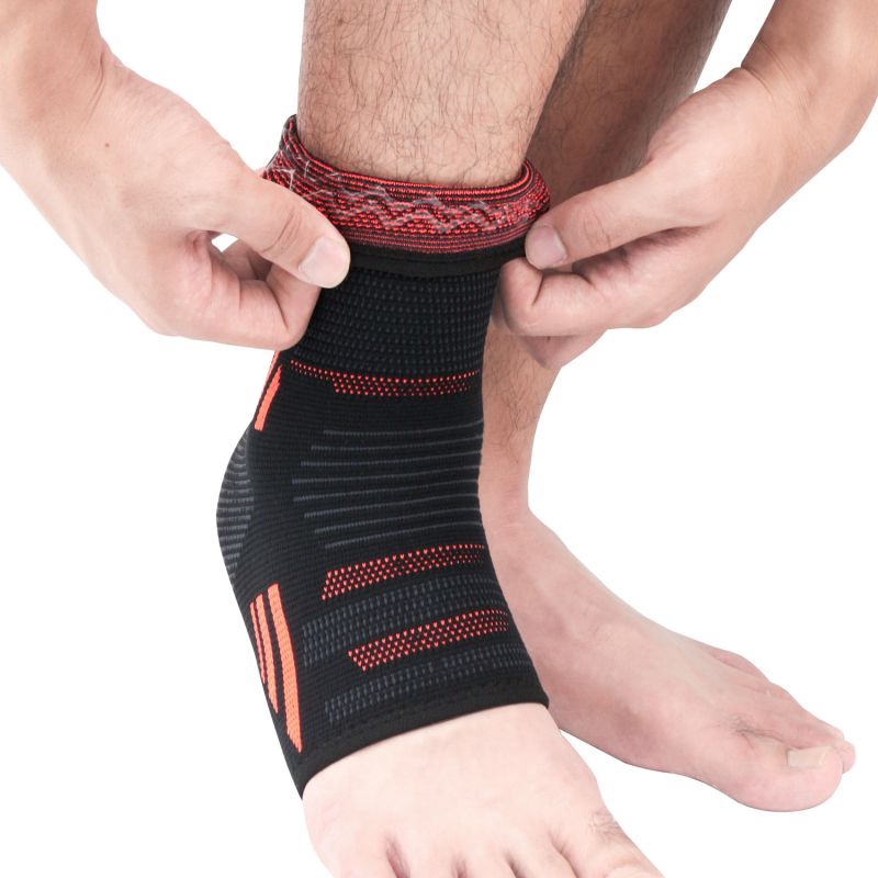 Breathable for Injury Recovery Joint Pain Sports Socks 1 PCS Ankle Brace Compression Support Sleeve Elastic