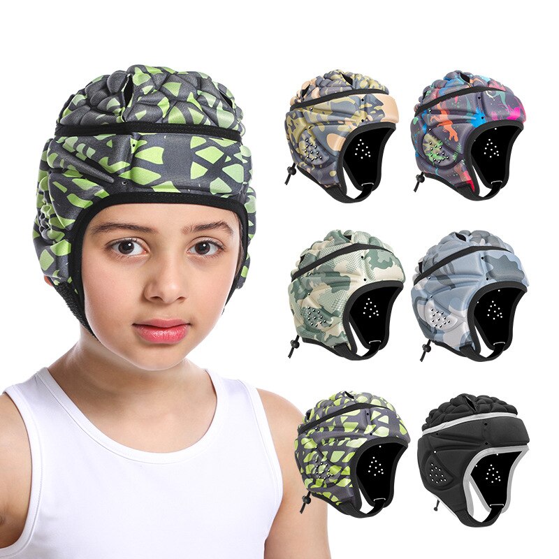 Youth and kids Rugby Headguards Prefessional Soft Helmet Scrum Cap for 7v7 Flag Football Basketball Baseball Head Protector