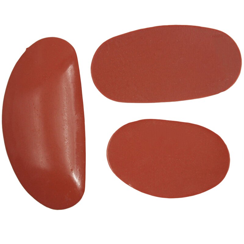 3Pcs/set Red Pottery And Clay Artist Red Color Soft Hand-made Sculpture Ceramic Clay Artist Auxiliary Art Special Tools