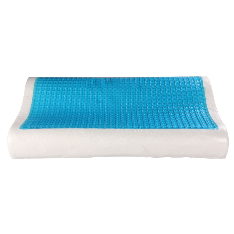 Traagschuim Orthopedische Slaap Blauw Cooling Comfort Gel Bed Kussen Kussen 38