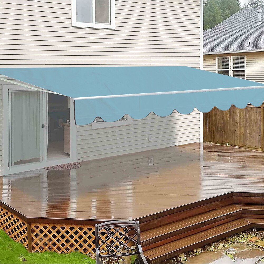 Patio Sun Shade Sail Canopy Waterproof Patio Awning Exterior Sunshade Canopy Window Canopy Sun Shade Shelter Cover