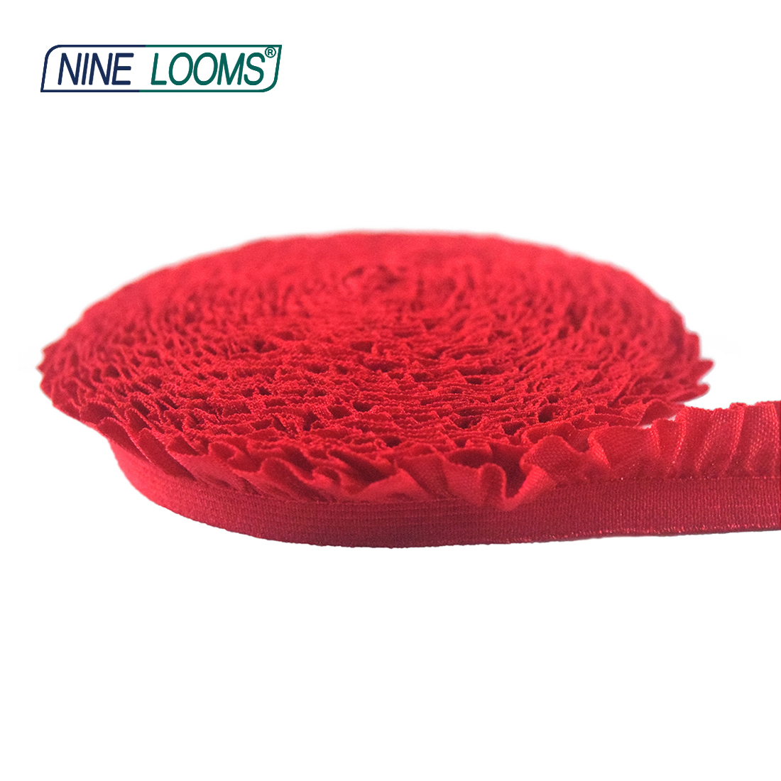 Cintas elásticas de encaje con volantes brillantes, cintas de LICRA con volantes de 5/8 "y 15mm, correas de lencería, vestido de tutú, manualidades de costura, 2, 5 y 10 yardas