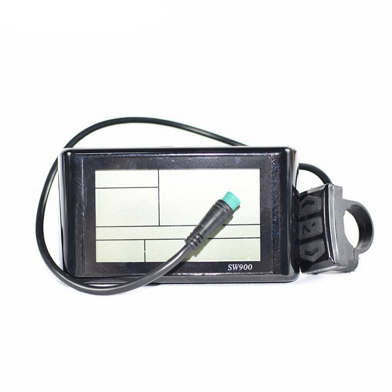 Elektrische Fiets Display SW900 Lcd Display Met Usb 24V 36V 48V 60V 72V E-bike Speed Control Display Fiets Accessoires