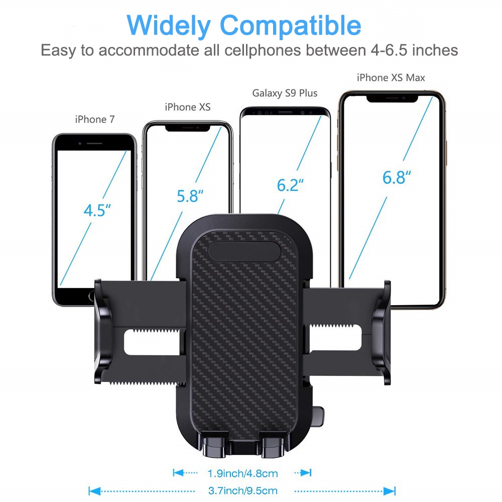 Windshield Car Phone Holder Universal in Car Cellphone Holder Stand for iPhone X Xs Max 8 7 Car Mount Phone Stand for Samsung S9