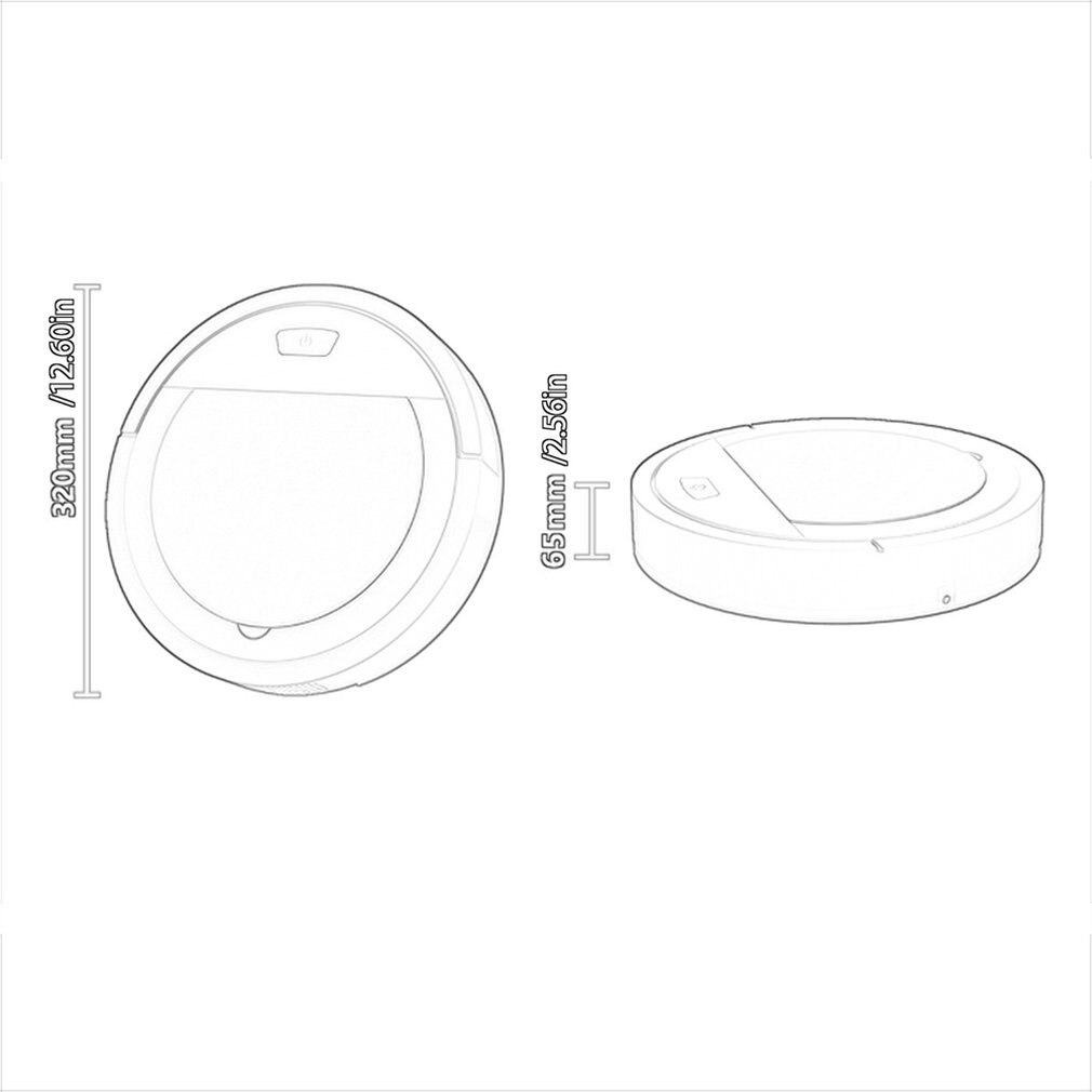 Household Sweeping Robot Automatic Suction Sweep Three-in-one Usb Charging Rechargeable Vacuum Cleaner