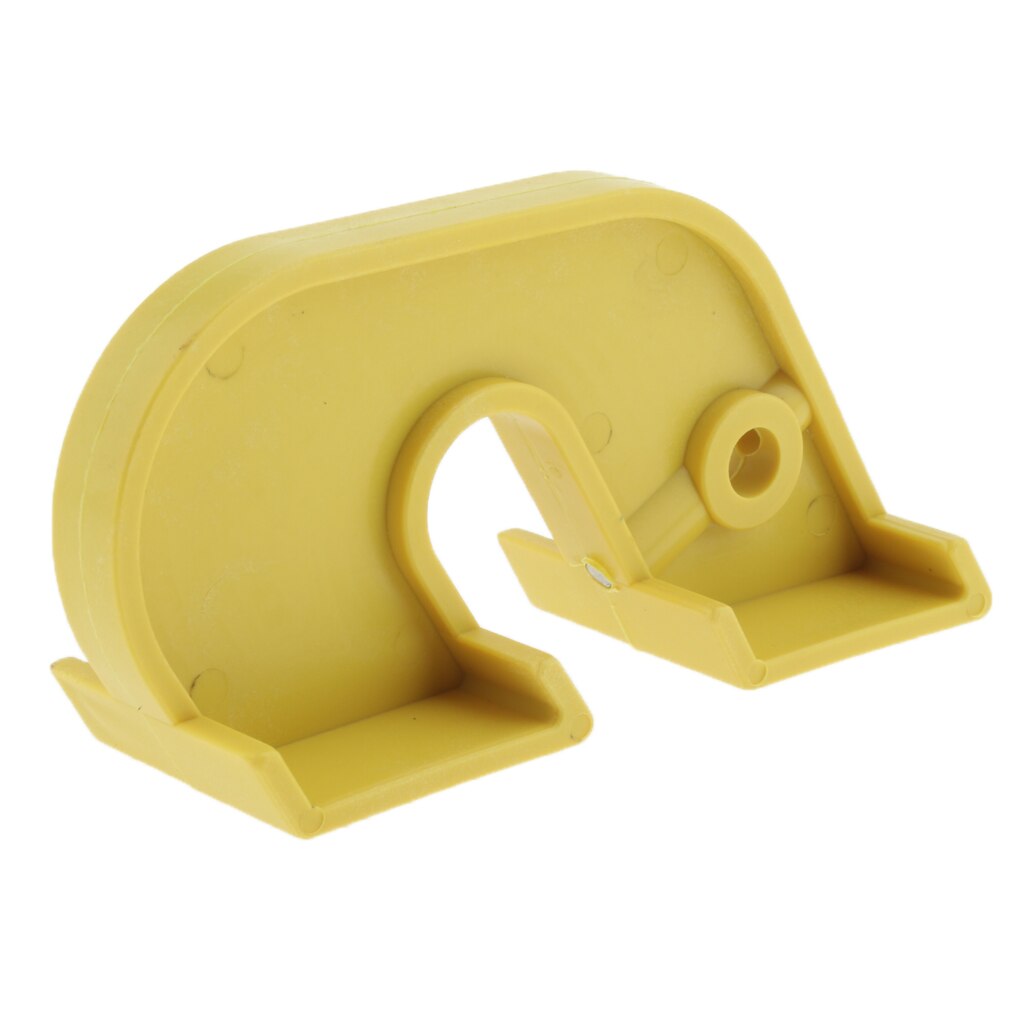 Low price Nylon Circuit Breaker Lockout Devices MCB Lockout Safety Lock Yellow Color