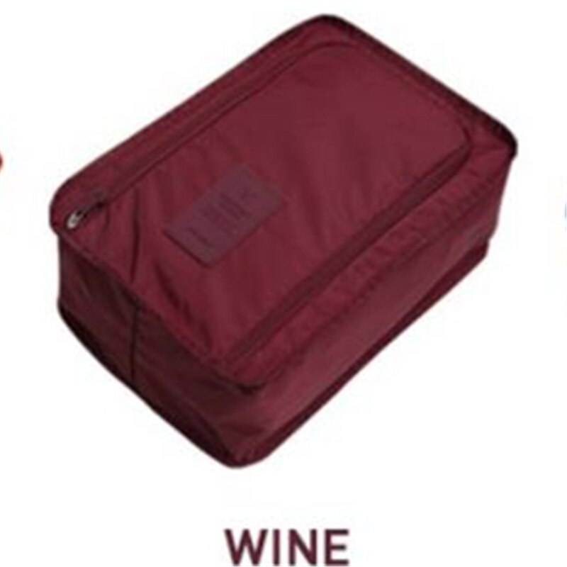 Portable Travel Bags Folding Unisex Large Capacity Bag Women Capacity Hand Luggage Business Trip Traveling Bags WaterProof: Wine