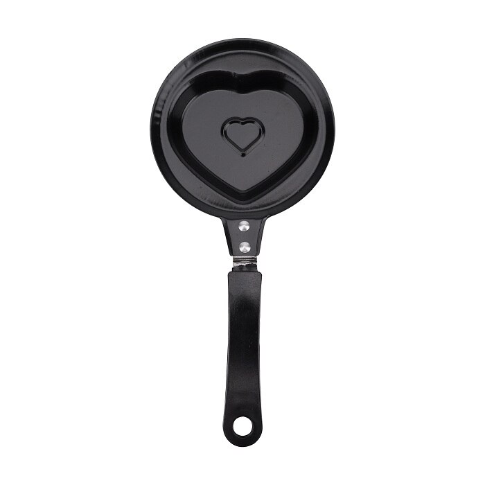 Transhome Ei Gereedschap Anti-aanbak Leuke Shaped Egg Mold Pannen Mini Ontbijt Ei Bakken Pannen Keuken Accessoires Koken Tool: Heart