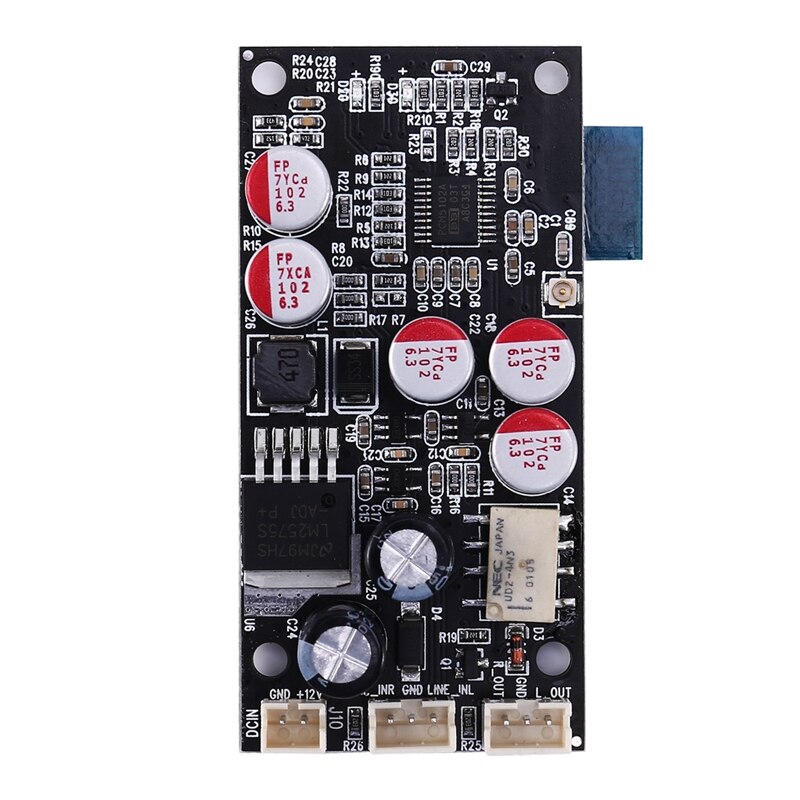 Receptor de Audio inalámbrico DAC, placa de decodificación sin pérdidas, Bluetooth 5,0, 16 bits, 48KHZ, para amplificador, altavoz artesanal