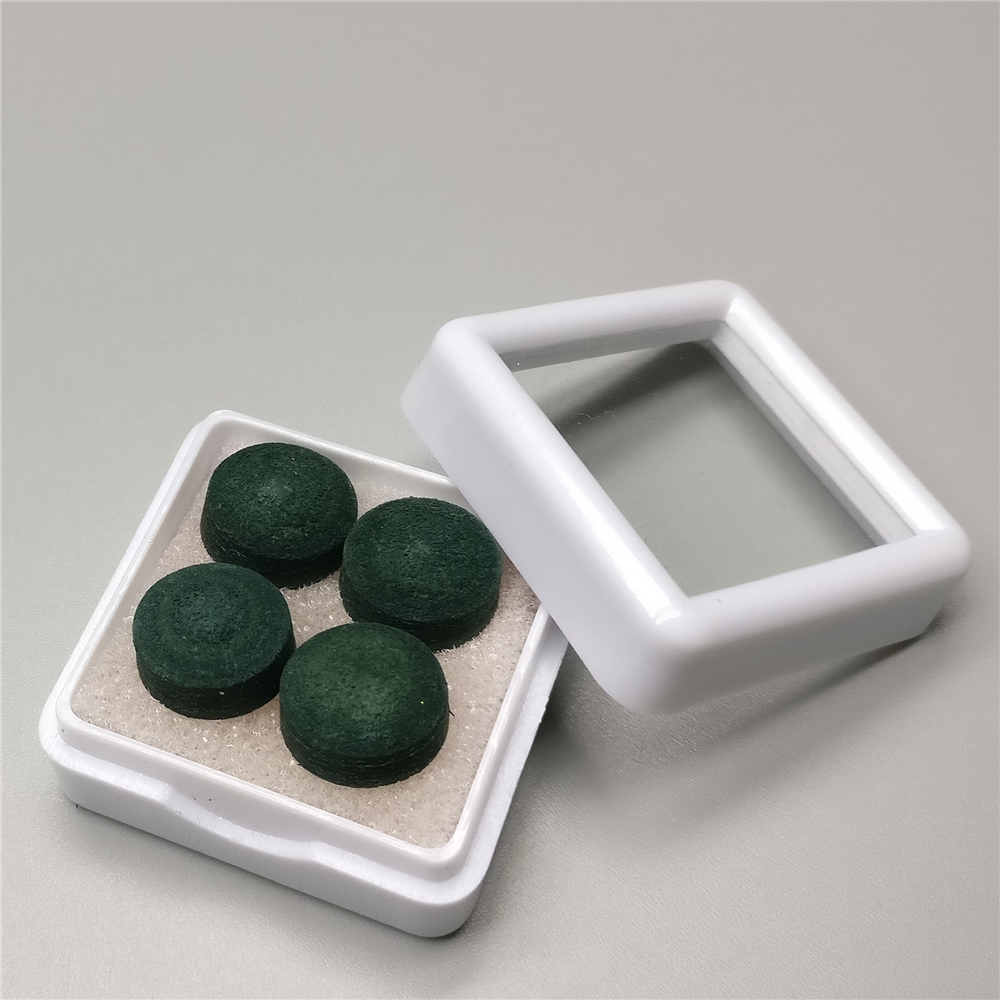 Snooker Tips 11mm O'min Cues Tip 4pcs/box Thailand Medium/Hard layers Leather Cue Stick Tips Billiard Accessories: Omin Tips Hard