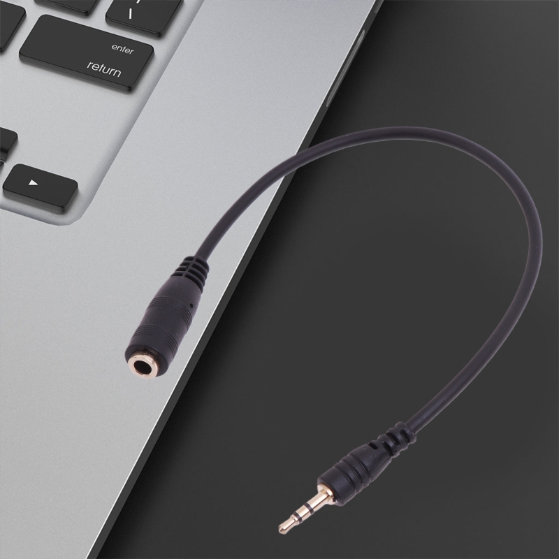 2.5Mm Naar 3.5Mm Aux Adapter Converter Man-vrouw Jack Voor Hoofdtelefoon