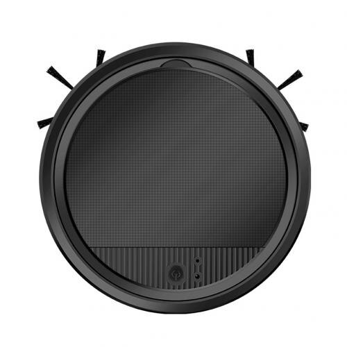 Home Smart UV Disinfection Automatic Vacuum Cleaner Floor Cleaning Robot Sweeper High Efficiency Automatic Smart Sweeper: black